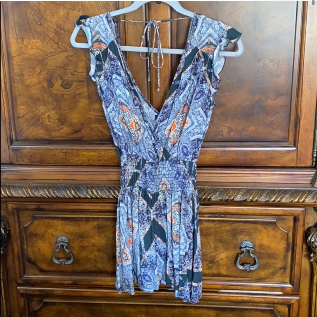 Blue Life Paisley Dress